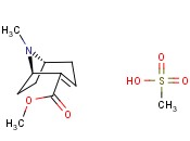 ECGONIDINE METHYL ESTER <span class='lighter'>MESYLATE</span> SALT