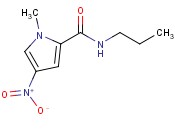 1-methyl-4-nitro-N-propyl-1H-pyrrole-2-<span class='lighter'>carboxamide</span>