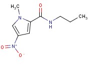 1-methyl-4-nitro-N-propyl-1H-<span class='lighter'>pyrrole-2-carboxamide</span>