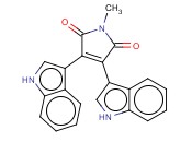 1-METHYL-3,4-BIS(3-INDOLYL)<span class='lighter'>MALEIMIDE</span>