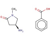 4-(S)-AMINO-1-METHYLPYRROLIDIN-2-ONE BENZOIC ACID