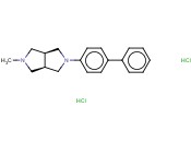 PYRROLO[3,4-C]PYRROLE, 2-[1,1'-BIPHENYL]-4-YLOCTAHYDRO-5-METHYL-, HYDROCHLORIDE (1:2), (3AR,6AS)-REL-