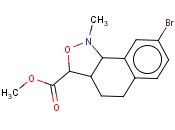 8-BROMO-1-METHYL-1,3,3A,4,5,9B-HEXAHYDRO-NAPHTHO[1,2-C]ISOXAZOLE-3-CARBOXYLIC ACID METHYL ESTER