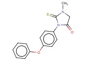 1-METHYL-3-(4-PHENOXYPHENYL)-2-THIOXOIMIDAZOLIDIN-4-ONE