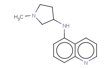 N-(1-METHYLPYRROLIDIN-3-YL)QUINOLIN-5-AMINE