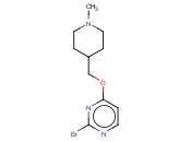 2-BROMO-(5-(1-METHYL-4-PIPERIDINYL)METHOXY)-2-PYRIMIDINE