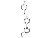 3-[5-[(1-METHYL-4-PIPERIDINYL)METHOXY]-2-PYRIMIDINYL]-BENZENEMETHANOL