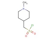 (1-methylpiperidin-4-yl)methanesulfonyl chloride