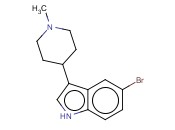 5-溴-3-(1-甲基-4-哌啶基)吲哚
