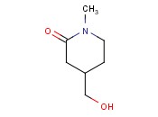 4-<span class='lighter'>HYDROXYMETHYL</span>-1-METHYL-2-PIPERIDONE