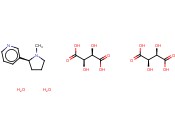 二-L-(+)-酒石<span class='lighter'>酸</span><span class='lighter'>烟碱</span>二水合物