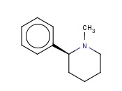 (2S)-1-METHYL-2-<span class='lighter'>PHENYLPIPERIDINE</span>