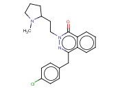 4-(4-CHLOROBENZYL)-2-(2-(1-METHYLPYRROLIDIN-2-YL)ETHYL)PHTHALAZIN-1(2H)-ONE
