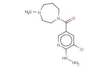 1-(5-CHLORO-6-HYDRAZINYLPYRIDINE-3-CARBONYL)-4-METHYL-1,4-DIAZEPANE