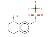 1,1,1-<span class='lighter'>三</span><span class='lighter'>氟</span>-N-(1,2,3,4-四氢-1-<span class='lighter'>甲基</span>-7-喹啉基)甲磺酰胺