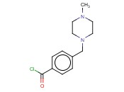 4-((4-METHYLPIPERAZIN-1-<span class='lighter'>YL</span>)METHYL)<span class='lighter'>BENZOYL</span> <span class='lighter'>CHLORIDE</span>