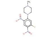1-(5-<span class='lighter'>氟</span>-2,4-二<span class='lighter'>硝基苯</span>)-4-甲基哌嗪