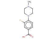 3-<span class='lighter'>氟</span>-4-(4-甲基-1-哌嗪基)<span class='lighter'>苯甲酸</span>