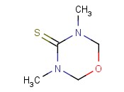 3,5-DIMETHYL-PERHYDRO-1,3,5-OXADIAZINE-4-THIONE