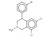 ISOQUINOLINE, 4-(3-BROMOPHENYL)-6,8-DICHLORO-1,2,3,4-TETRAHYDRO-2-METHYL-