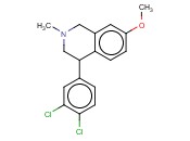 4-(3,4-Dichlorophenyl)-7-methoxy-2-methyl-1,2,3,4-tetrahydroisoquinoline