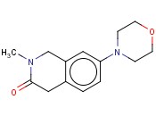 1,4-DIHYDRO-2-METHYL-7-(4-MORPHOLINYL)-3(2H)-ISOQUINOLINONE