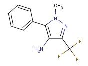 1-Methyl-5-phenyl-3-trifluoromethyl-1H-pyrazol-4-ylamine