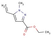 ETHYL 1-METHYL-5-<span class='lighter'>VINYL-1H-PYRAZOLE</span>-3-CARBOXYLATE