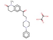 1-甲基-6-[3-(4-苯基哌嗪-1-基)丙酰]-3,4-二<span class='lighter'>氢</span>喹啉-2(1H)-酮<span class='lighter'>乙</span>二<span class='lighter'>酸</span><span class='lighter'>酯</span>