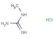 1-<span class='lighter'>甲</span>胍<span class='lighter'>盐酸盐</span>