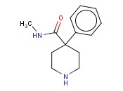 N-METHYL-4-<span class='lighter'>PHENYLPIPERIDINE</span>-4-CARBOXAMIDE