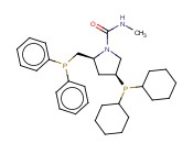 (2S,4S)-(-)-2-(DIPHENYLPHOSPHINOMETHYL)-4-(DICYCLOHEXYLPHOSPHINO)-N-METHYL-1-PYRROLIDINECARBOXAMIDE