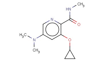 3-CYCLOPROPOXY-5-(DIMETHYLAMINO)-N-METHYLPICOLINAMIDE
