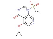 3-CYCLOPROPOXY-N-METHYL-5-(METHYLSULFONAMIDO)<span class='lighter'>ISONICOTINAMIDE</span>