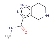 N-METHYL-4,5,6,7-TETRAHYDRO-2H-PYRAZOLO[4,3-C]PYRIDINE-3-CARBOXAMIDE