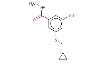 3-(CYCLOPROPYLMETHOXY)-5-HYDROXY-N-METHYLBENZAMIDE