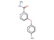 4-(4-<span class='lighter'>Aminophenoxy</span>)-<span class='lighter'>N-</span> <span class='lighter'>methylpicolinamide</span>
