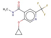 5-CYCLOPROPOXY-N-METHYL-2-(TRIFLUOROMETHYL)<span class='lighter'>ISONICOTINAMIDE</span>