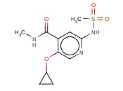 5-CYCLOPROPOXY-N-METHYL-2-(METHYLSULFONAMIDO)<span class='lighter'>ISONICOTINAMIDE</span>