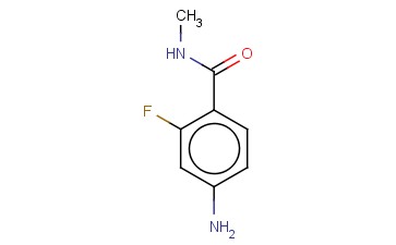 <span class='lighter'>N-</span><span class='lighter'>甲基</span>-2-<span class='lighter'>氟</span>-4-<span class='lighter'>氨基</span><span class='lighter'>苯</span><span class='lighter'>甲酰胺</span>