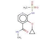 3-CYCLOPROPOXY-N-METHYL-2-(METHYLSULFONAMIDO)<span class='lighter'>ISONICOTINAMIDE</span>