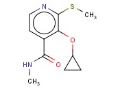 3-CYCLOPROPOXY-N-METHYL-2-(METHYLTHIO)<span class='lighter'>ISONICOTINAMIDE</span>