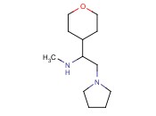 METHYL-[2-PYRROLIDIN-1-YL-1-(TETRAHYDRO-PYRAN-4-YL)-ETHYL]-AMINE