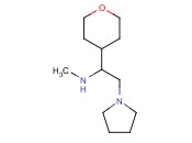 METHYL-[2-PYRROLIDIN-1-<span class='lighter'>YL</span>-1-(<span class='lighter'>TETRAHYDRO-PYRAN-4-YL</span>)-ETHYL]-AMINE