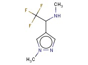 METHYL[2,2,2-TRIFLUORO-1-(1-METHYL-1H-PYRAZOL-4-YL)ETHYL]AMINE