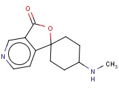 4-(METHYLAMINO)-3'H-SPIRO[CYCLOHEXANE-1,1'-FURO[3,4-C]PYRIDINE]-3'-ONE