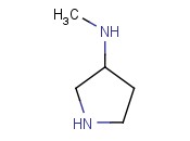 N-<span class='lighter'>甲基</span><span class='lighter'>吡咯烷</span>-3-胺