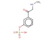 ALPHA METHYLAMINO-M-HYDROXYACETOPHENONE SULFATE