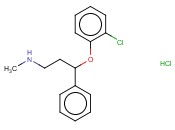 GAMMA-(2-CHLOROPHENOXY)-N-METHYL-BENZENEPROPANAMINE HYDROCHLORIDE