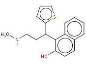 (RS)-1-[3-(METHYLAMINO)-1-(2-THIENYL)PROPYL]-2-NAPHTHALENOL